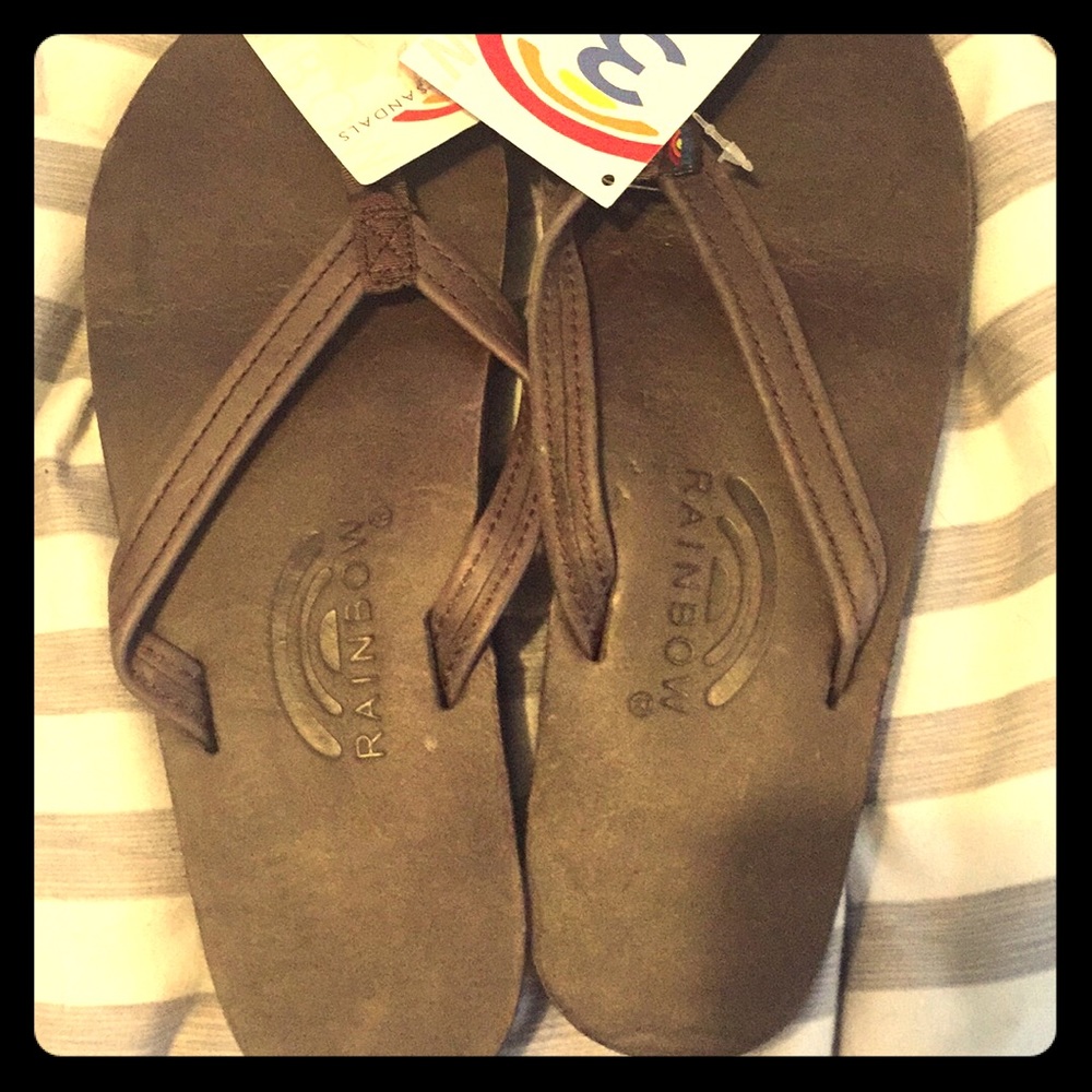 Rainbow sandals